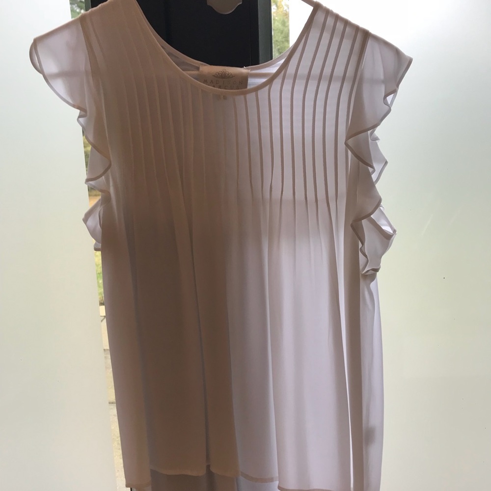 Madison Marcus white tank